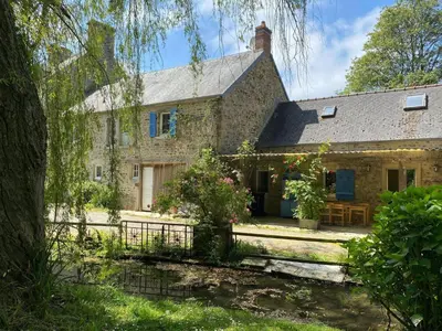 Jardin de l'établissement Cottage in Normandy near Barneville-Carteret