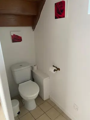 Salle de bains dans l'établissement Rose Cottage