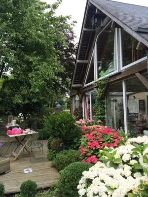 Jardin de l'établissement Chambres d'Hôtes Côté Campagne