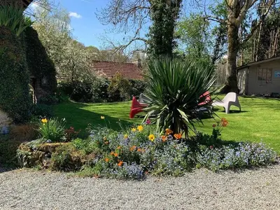 Jardin de l'établissement Le moulin de la Castellerie