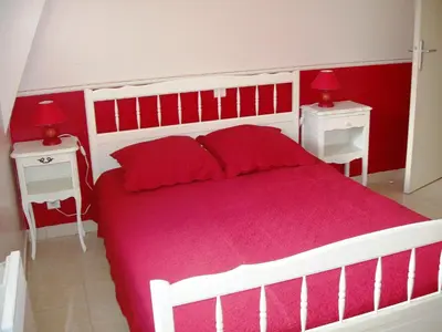 Un ou plusieurs lits dans un hébergement de l'établissement Family Escape with Terrace