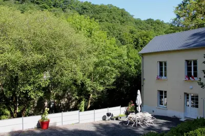 Paysage naturel près de la maison de vacances