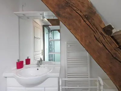 Plan de l'établissement Grange restaurée avec jardin, animaux acceptés, WiFi inclus - FR-1-497-63