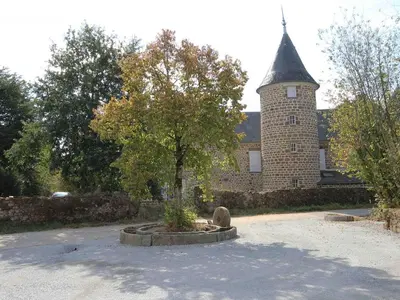 Jardin de l'établissement Maison de campagne tranquille avec poêle et animaux admis, proche nature - FR-1-497-74