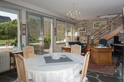 Coin salon dans l'établissement La Boudrie