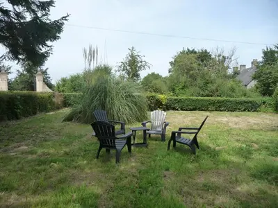 Jardin de l'établissement L'ancien Presbytère de Sébeville