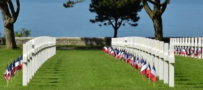 Jardin de l'établissement Villa kahlo Omaha Beach