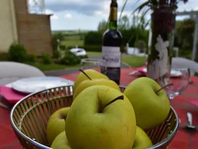 Nourriture dans la maison de vacances ou à proximité
