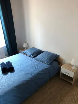 Un ou plusieurs lits dans un hébergement de l'établissement Le Duplex