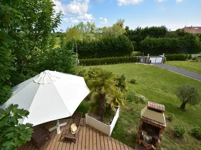 Jardin de l'établissement Sea View Stay in Quinéville