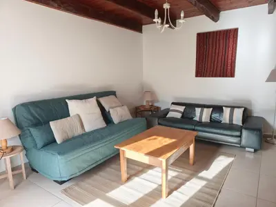 Coin salon dans l'établissement La Vallée
