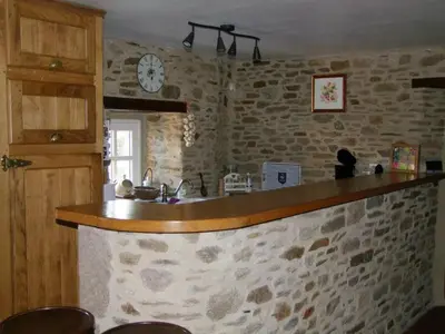 Cuisine ou kitchenette dans l'établissement L'Tas De Cailloux
