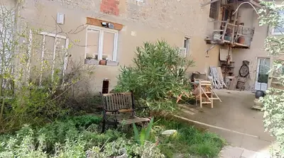 Jardin de l'établissement Idha à proximité de Bayeux