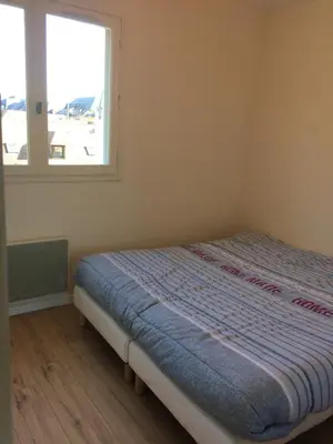 Un ou plusieurs lits dans un hébergement de l'établissement Cabourg T2 proche plage