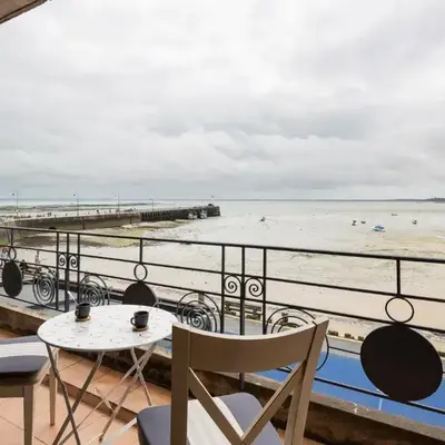 La Bisquine - Appt pour 4 avec vue mer