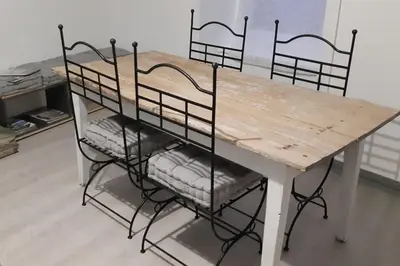 Plan de l'établissement CHE F3 gauche Terrasse jardin barbecue hypercentre wifi