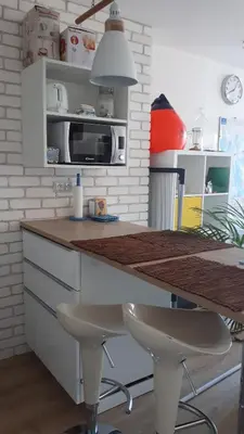 Cuisine ou kitchenette dans l'établissement Appartement dernier étage Hyper Centre