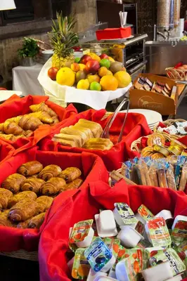 Nourriture dans l'hôtel ou à proximité