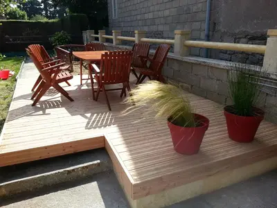 Plan de l'établissement Gîte à 50m de la mer par chemin piétonnier !