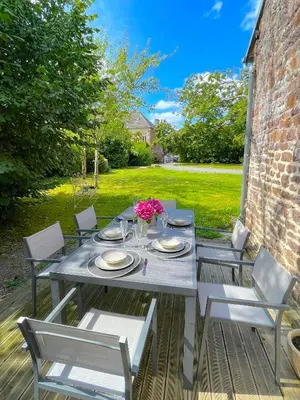 Jardin de l'établissement La Maison Gavraise