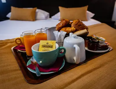 Nourriture dans l'hôtel ou à proximité