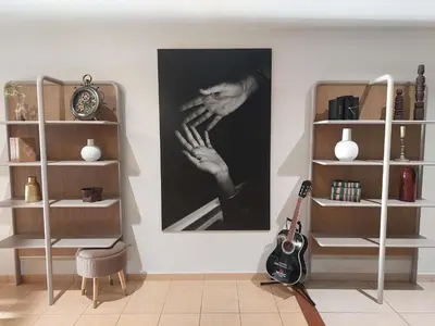 Bibliothèque dans l'hôtel