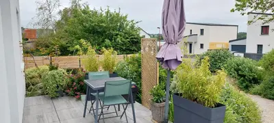 Jardin de l'établissement CHAMBRE AVEC SUITE DE 26 M2