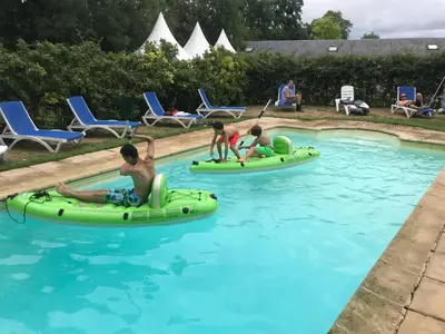 Piscine de l'établissement yourte Coeur de Combray ou située à proximité