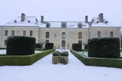 L'établissement Château du Bû en hiver