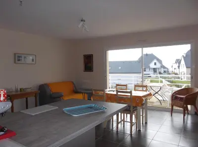 Coin salon dans l'établissement villa marine 2