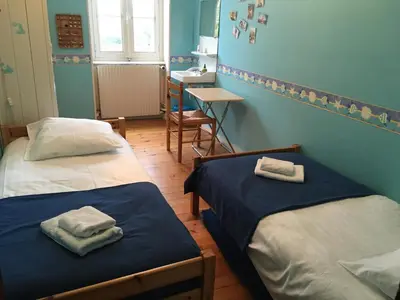 Un ou plusieurs lits dans un hébergement de l'établissement villa Canthar