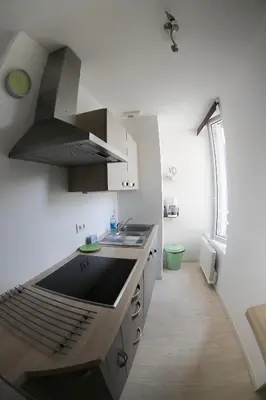 Cuisine ou kitchenette dans l'établissement GAUTIER 3 Etoiles