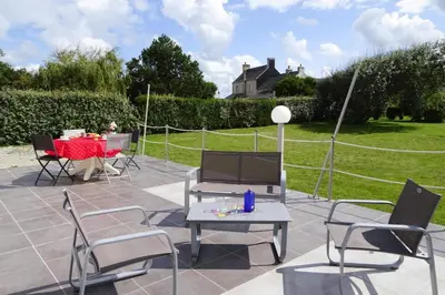 Jardin de l'établissement Holiday Home in France by Sandy Beach