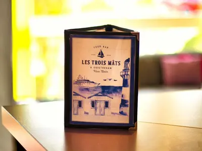 Certificat, récompense, panneau ou autre document affiché dans l'établissement ibis Styles Ouistreham
