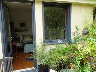 Jardin de l'établissement Chambre d'hôtes sur jardin acces PMR