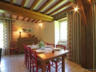 Plan de l'établissement Maison spacieuse, animaux admis - 10 pers. - FR-1-497-121