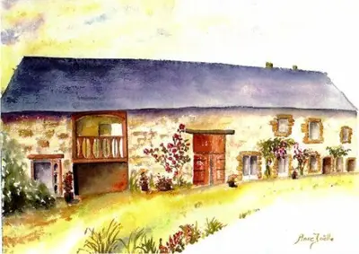 Bâtiment de le B&B/chambre d'hôtes