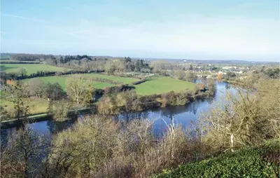 Paysage naturel près de la maison de vacances