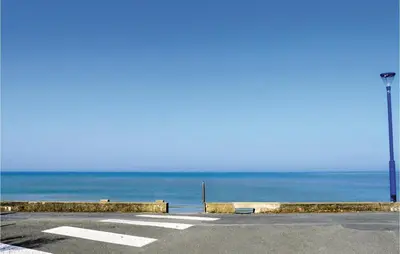 Vue générale sur la mer ou vue sur la mer prise depuis la maison de vacances