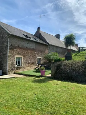 Jardin de l'établissement Gite de la Huberderie