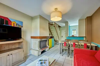 Télévision ou salle de divertissement dans l'établissement Residence Pierre & Vacances Port Guillaume