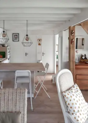 Plan de l'établissement Maison charmante à Colleville-Montgomery avec jardin clos