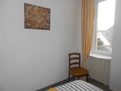 Un ou plusieurs lits dans un hébergement de l'établissement Maison centre bourg Port-Bail