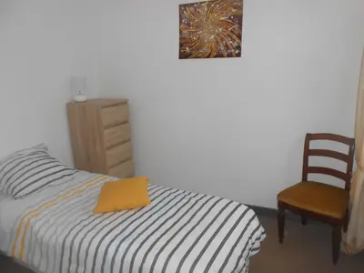 Un ou plusieurs lits dans un hébergement de l'établissement Maison centre bourg Port-Bail