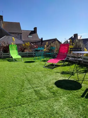 Jardin de l'établissement Maison centre bourg Port-Bail