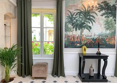 Jardin de l'établissement Le Tardif, Noble Guesthouse