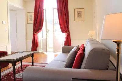 Coin salon dans l'établissement Le Tardif, Noble Guesthouse