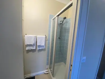 Salle de bains dans l'établissement Hotel De La Poste