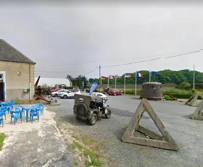 Plan de l'établissement Studio charmant à Vierville-sur-Mer - 30m² avec jardin
