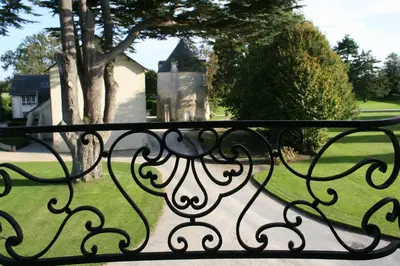 Jardin de l'établissement Grand Hôtel 